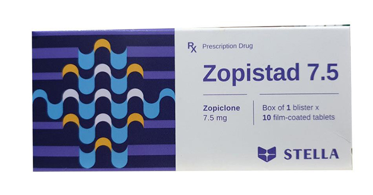 Thuốc trị mất ngủ Zopistad 7.5 có thể tác động đến hệ thần kinh trung ương