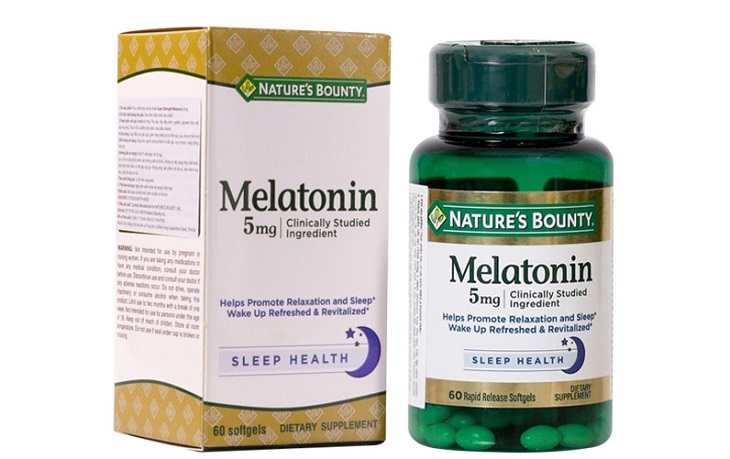 Melatonin 5mg được coi là thuốc trị mất ngủ tốt nhất của Mỹ