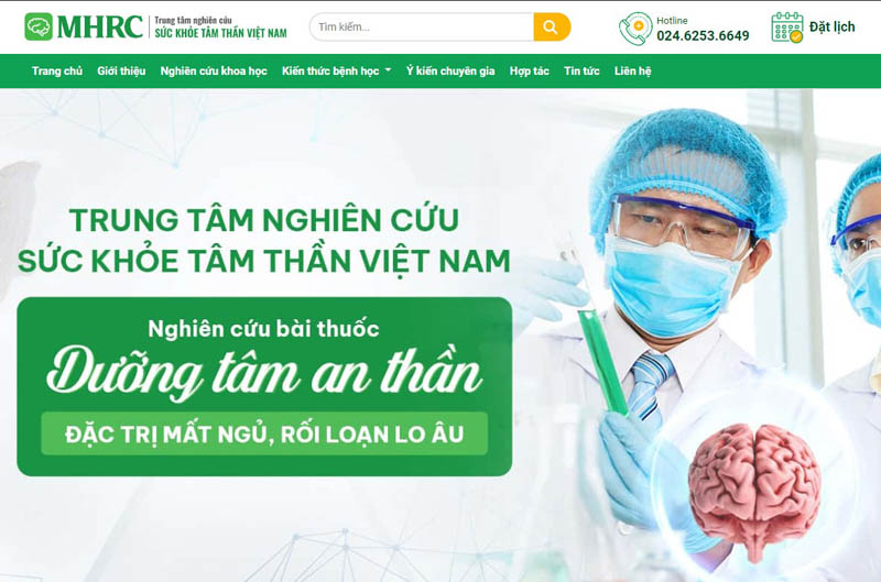 Trung tâm MHRC Việt Nam ra mắt website chính thức mhrc.com.vn
