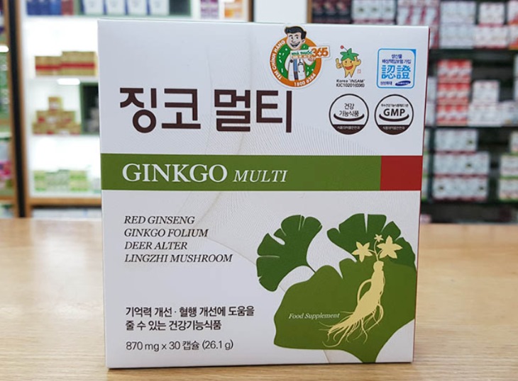 Ginkgo Multi có nhiều tác dụng giảm đau và bồi bổ cơ thể