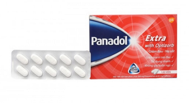 Panadol Extra được sử dụng rộng rãi