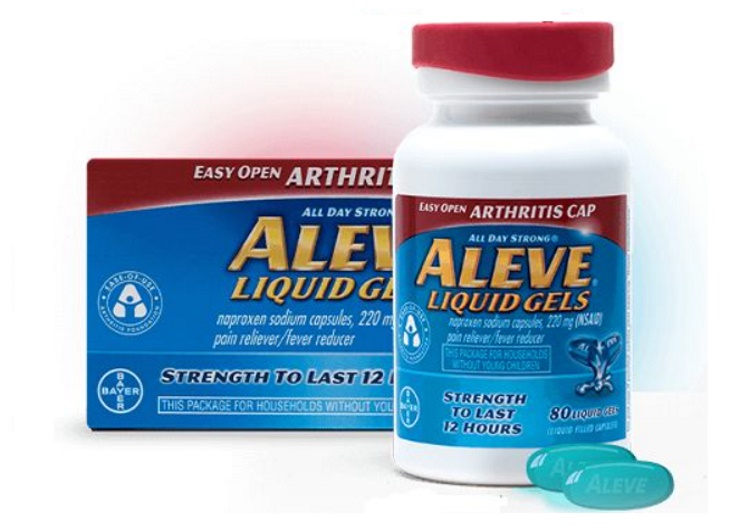 Viên uống Aleve là loại thuốc đau đầu của Mỹ được tin dùng nhất tại Việt Nam
