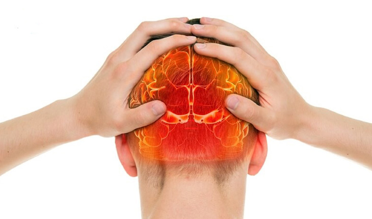 Đau đầu vùng chẩm xảy ra khi dây thần kinh chẩm tổn thương